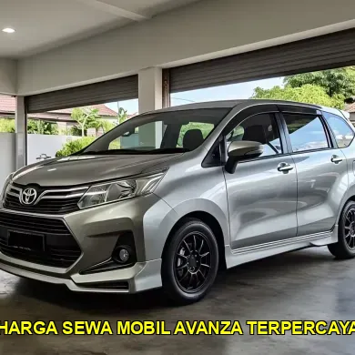 harga sewa mobil avanza terpercaya
